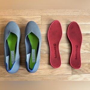 Grey Birdseye Rothy’s Size 10